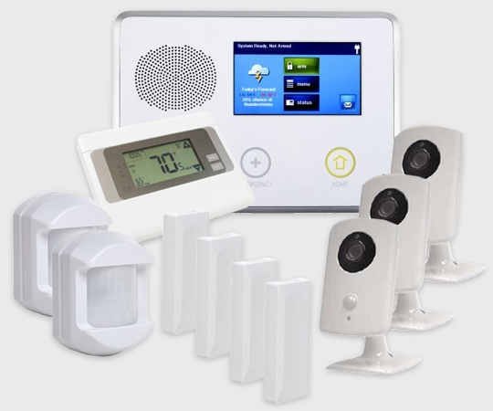 Free home alarm and automation system