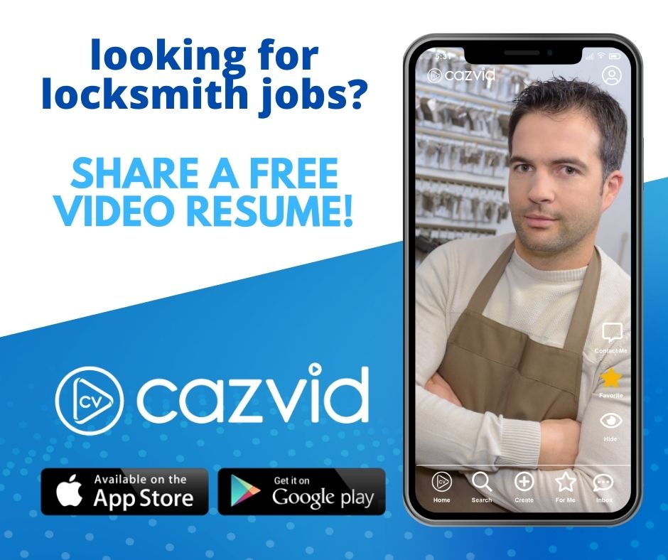 Locksmith Jobs on CazVid App